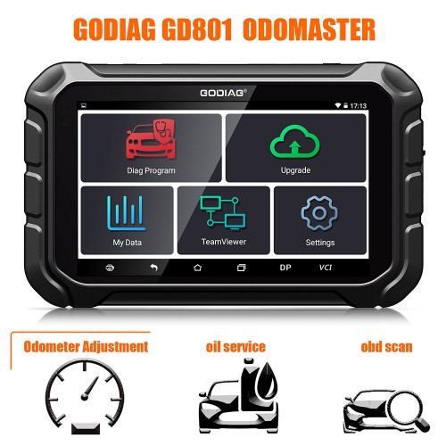 GODIAG ODOMaster 7 inch Tablet OBDII Odometer Correction Tool One Year Free Update Online Better Than OBDSTAR X300M