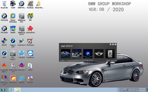 GODIAG V600-BM BMW Diagnostic and Programming Tool V600-BM CAN-FD J2534 plus V2022.12 BMW ICOM Software 500GB SSD with Engineers Programming Win10