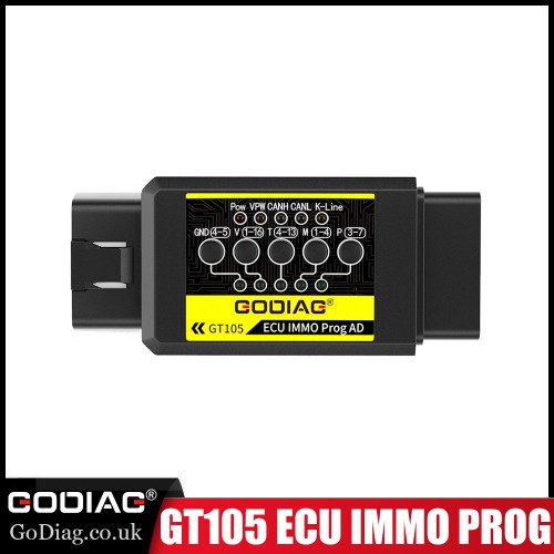 GODIAG ECU IMMO Prog AD GT105 OBD II Break Out Box ECU Connector