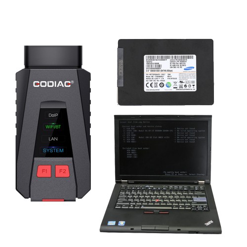 [Ready to Use] Godiag V600-BM plus Second Hand Lenovo T410 Laptop with BMW SSD Software Preloaded V600BM