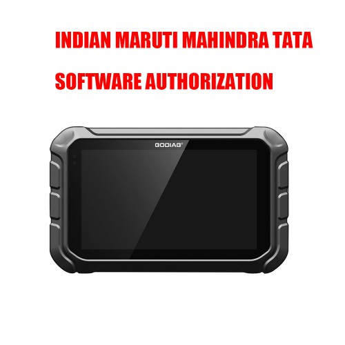 Indian Maruti Mahindra TATA IMMO Software Authorization for GODIAG GD801 Key Programmer