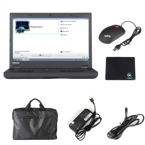 [Engineer Recommend] GODIAG V600-BM with BMW SSD Software Pre-installed on Lenovo T440P Laptop I7 CPU 8GB Memory Ready to Use