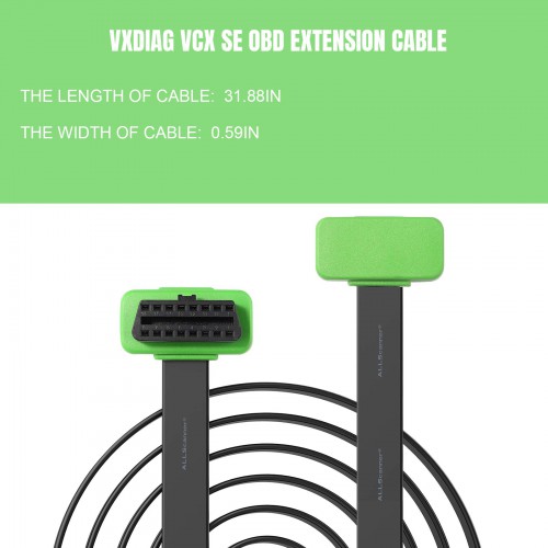 VXDIAG VCX SE OBD Extension Cable For VXDIAG VCX SE, X431V, Autel AP200, GT100, Original Main OBD 2 Extended Connector 16Pin Male To Female