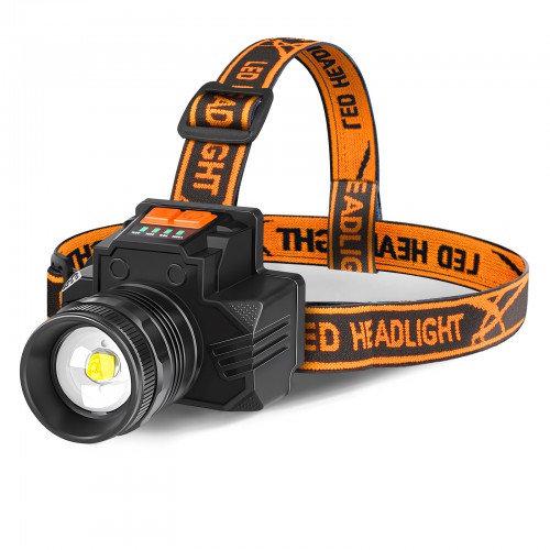 Headlamp with Battery Three Gears Functions