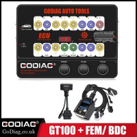 [EU/UK Ship No Tax] BMW FEM/ BDC Test Platform Plus Godiag GT100 Breakout Box ECU Connector For BMW cars ECU Programming