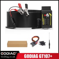 GODIAG GT107+ DSG Plus Gearbox Data Adapter with Voltage Current Display For DQ250 DQ200 VL381 VL300 DQ500 DL501 Benz BMW