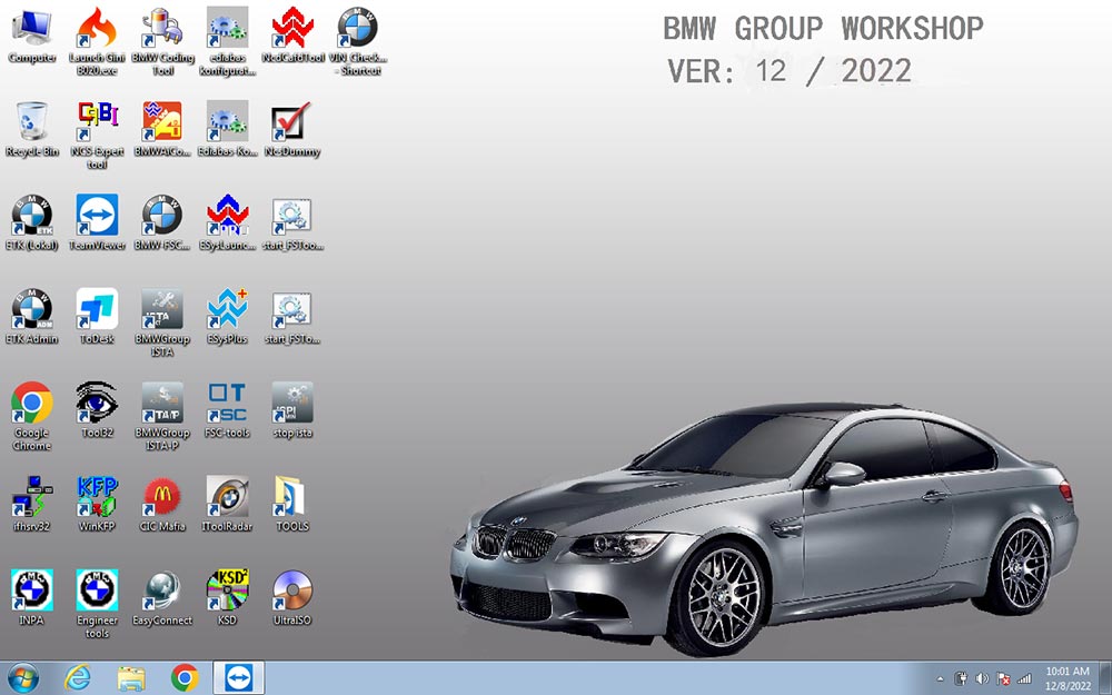 V2022.12 BMW ICOM Software ISTA-D 4.37.43 ISTA-P 70.0.200 with